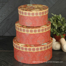 Festival Paper Printing Round Box Set